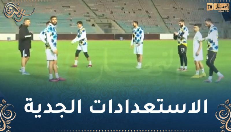 بالفيديو.. لاعبو الخضر يجرون أول حصة تدريبية بتونس