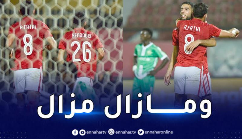 بالفيديو.. قندوسي يفتح عداده التهديفي مع الأهلي المصري