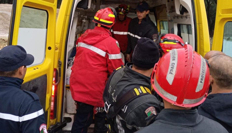 إنتشال جثة شخص من منطقة وعرة في جيجل