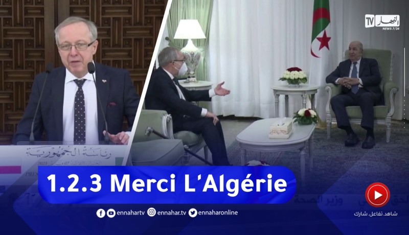 رئـيـس الجمهـورية يستـقـبـل سفـيـر جـمهـوريـة بـولـنـدا إثر إنتهاء مهامه بالجزائر