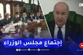 رئيس الجمهورية عبد المجيد تبون يترأس اجتماعا لمجلس الوزراء