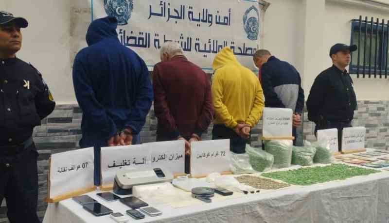 الإطاحة بشبكة دولية تمتهن استيراد المؤثرات العقلية