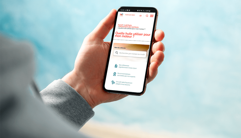 توتال اينرجي تطلق أداة لاختيار زيت محرك المركبات