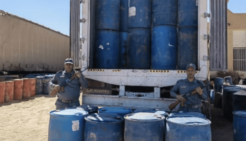 حجز 21 ألف لتر من البنزين موجهة للتهريب بتمنراست