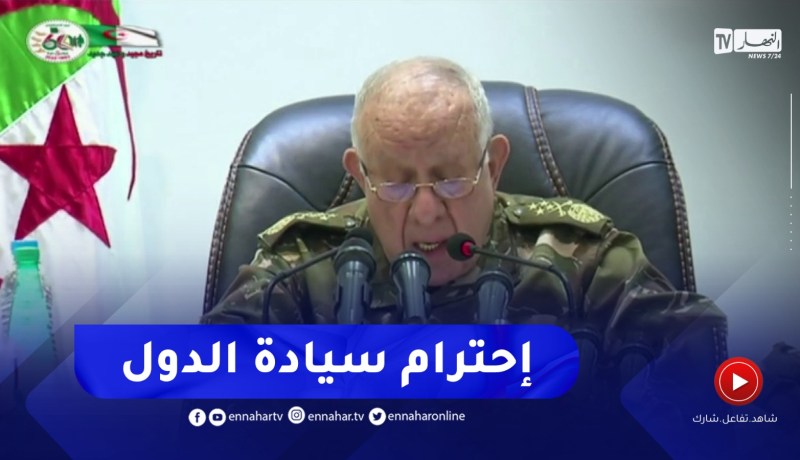 شنقريحة : الجزائر رافقت البلدان الإفريقية في تسوية أوضاعها الأمنية بتفضيل احترام سيادة الدول