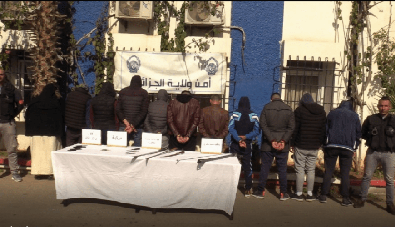 العاصمة: الإطاحة بعصابة أحياء زرعت الرعب وسط سكان الرويبة