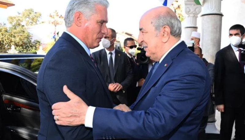بالفيديو.. الرئيس الكوبي يفتخر بعلاقته مع الجزائر