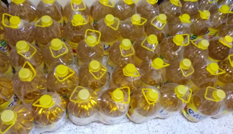 سوق أهراس: حجز 83 صفيحة من الزيت ذات سعة 5 لتر