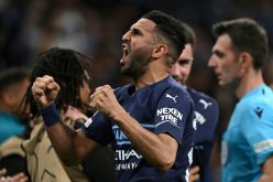 محرز يعادل أغويرو في رقم مميز مع السيتي