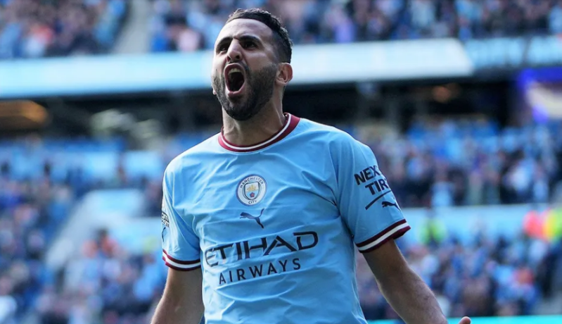 محرز ضمن التشكيلة المثالية لكأس الاتحاد الإنجليزي