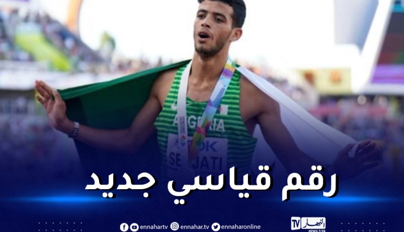 سجاتي جمال يحطم الرقم القياسي الوطني في ملتقى ألعاب القوى