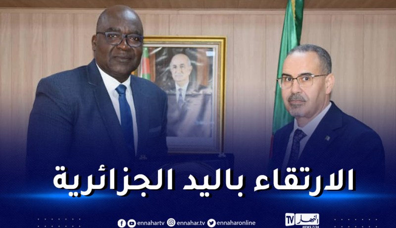 بالصور..سبقاق يستقبل رئيس الاتحاد الإفريقي لكرة اليد