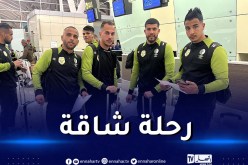 بوفد يضم 22 لاعبا…”نسور الجنوب” يصلون إلى الكويت