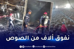 باتنة.. إخماد حريق شب بمركب انتاج بيض التفريخ