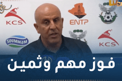 بوغرارة: “كنا بحاجة ماسة للفوز المحقق على الوفاق”