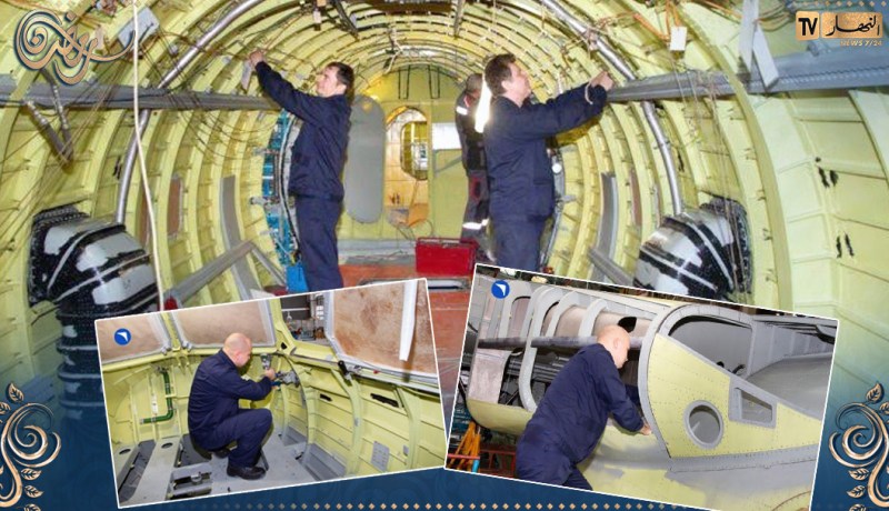  الشركة الروسية تنشر صور طائرة قاذفة المياه الجزائرية الثانية