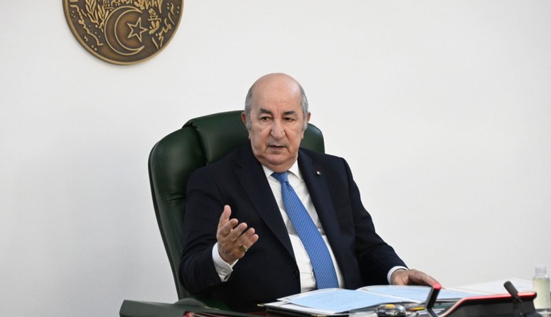 رئيس الجمهورية يناقش مع نظيره الإيراني الوضع في فلسطين
