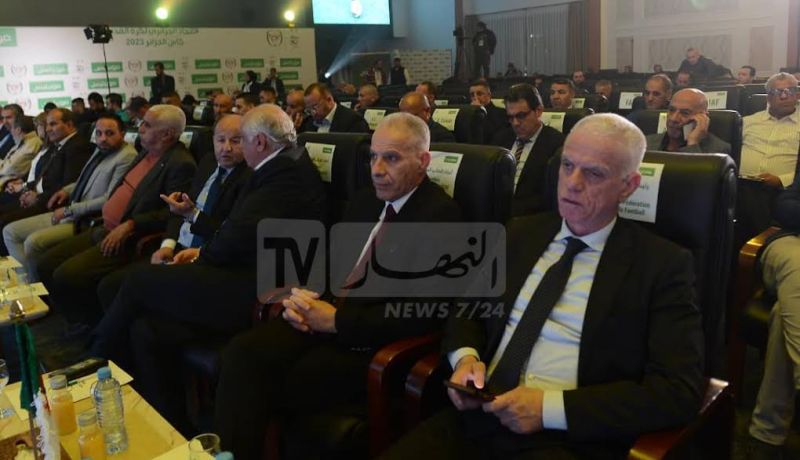 بالصور.. زفيزف ومدوار وعدد من الرؤساء حاضرون في قرعة كأس الجزائر