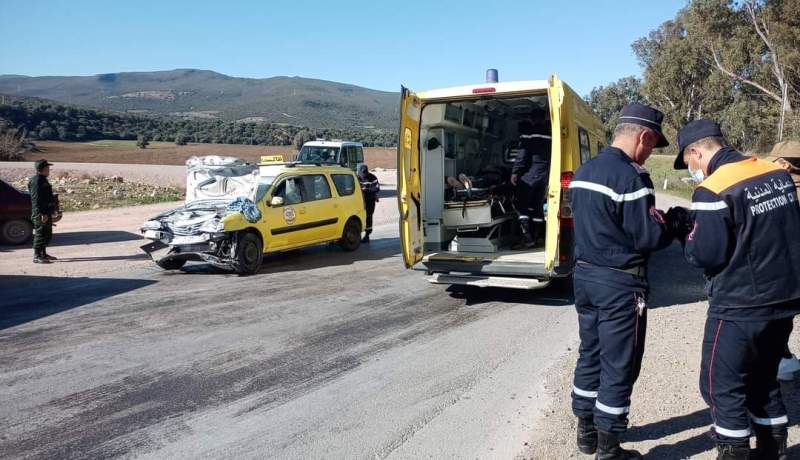 عين الدفلى: قتيل و3 جرحى في إصطدام بين سيارتين في العطاف