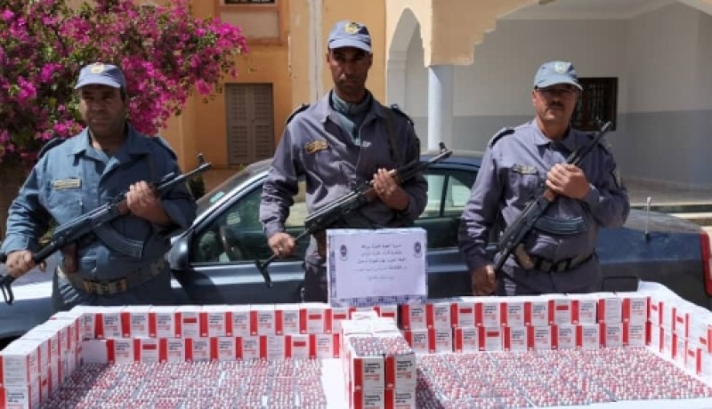 الوادي: إحباط تهريب أكثر من 11 ألف قرص مهلوس