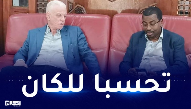 زفيزف يستقبل نائب رئيس الكاف