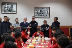 بالصور.. زفيزف يحفز العناصر الوطنية قبل انطلاق “كان” أقل من 17 عاما