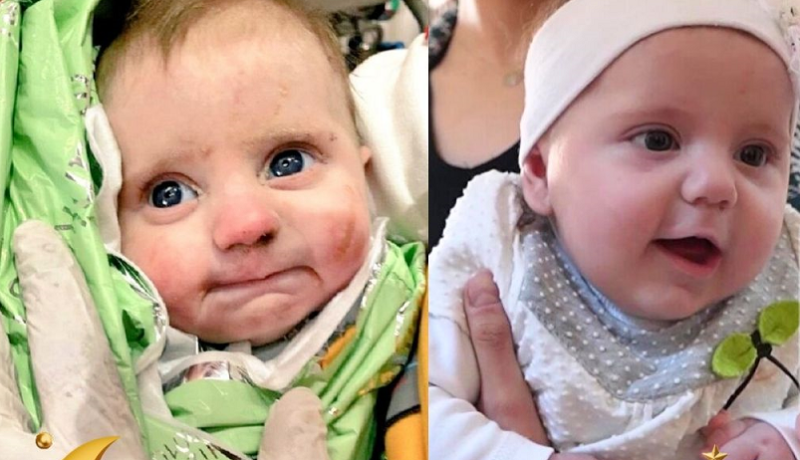 رضيعة تعود لحضن والدتها بعد 54 يوما من الزلزال