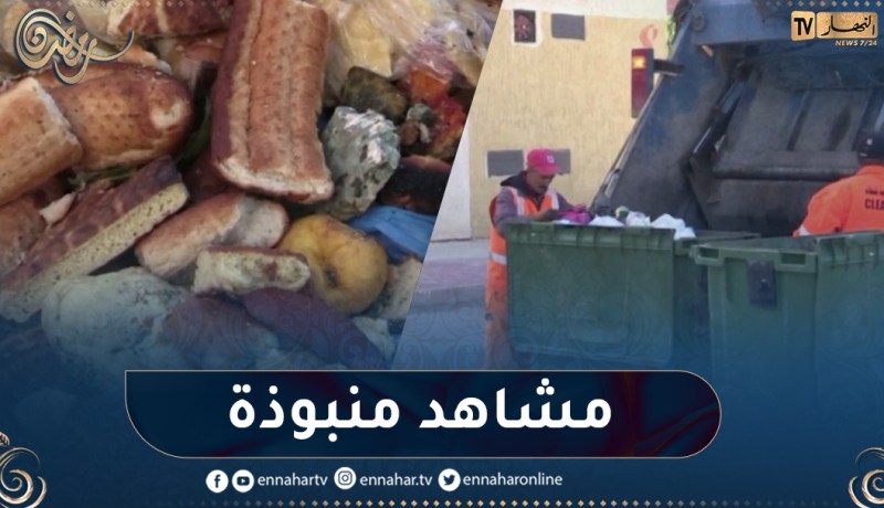 ظاهرة تبذير الخبز تبلغ أعلى درجاتها في رمضان.. مشاهد صادمة بأعين رجال النظافة