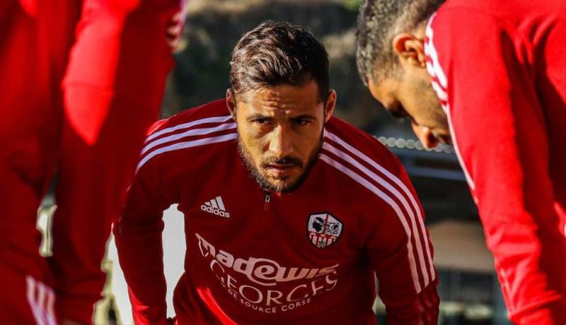 بلايلي يندمج في التدريبات الجماعية لأجاكسيو تحسبا لمواجهة براست