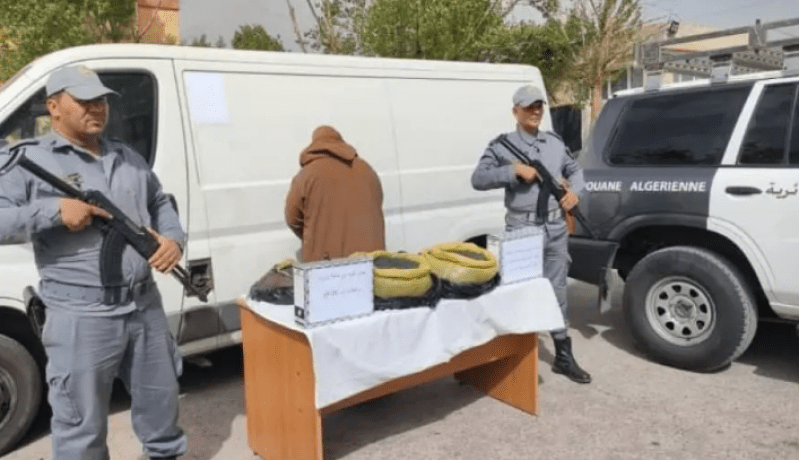 حجز 35 كغ من البارود في تيارت