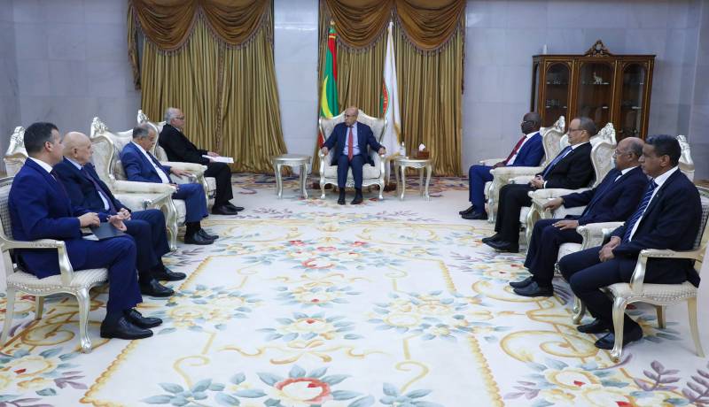 رئيس الجمهورية يبعث برسالة إلى نظيره الموريتاني