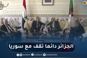 فيصل المقداد: أتيت للتعبير عن إمتتان سوريا لوقوف الجزائر إلى جانبها.. نحن بحاجة إلى تعزيز علاقاتنا