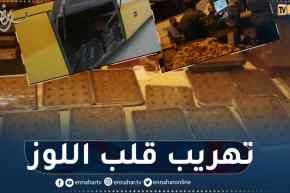 الوادي: حجز 387 كلغ “قلب اللوز” داخل حافلة لنقل المسافرين 😨