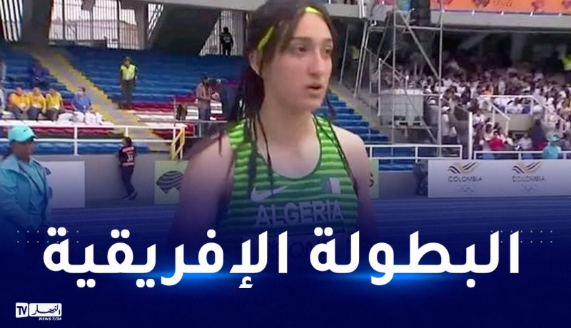 وصال حركاس تهدي الجزائر برونزية في الوثب الثلاثي