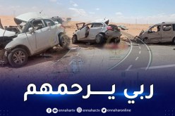 إرتقاع حصيلة حادث مرور الحجيرة بإتجاه تقرت إلى 5 وفيات وجريحان