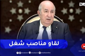 “الرئيس تبون: “20 ألف شاب تخلوا عن منحة البطالة