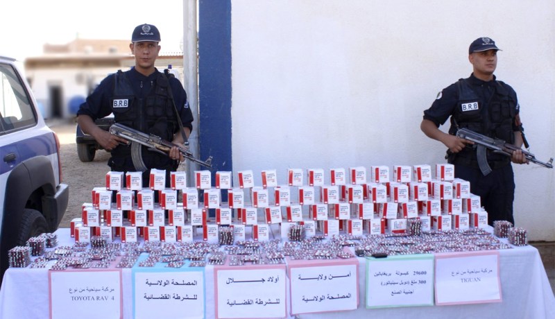 أولاد جلال.. حجز قرابة 30 ألف كبسولة “بريغابالين”