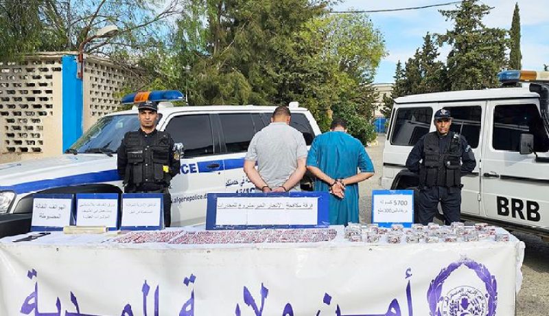 المدية.. حجز قرابة 6000 كبسولة “بريغابالين”