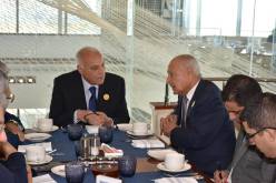 وزير الخارجية يتحادث مع أبو الغيط