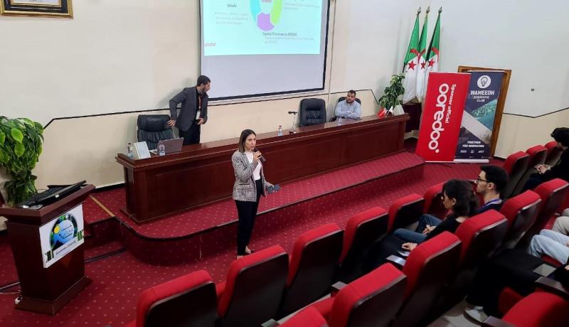 ooredoo تعرض خبرتها لطلاب معهد الهندسة الكهربائية والالكترونية (IGEE)