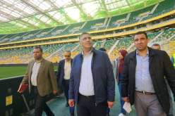 بالصور.. بلعريبي يتفقد مدى جاهزية ملعب تيزي وزو الجديد لاحتضان مباراة تجريبية