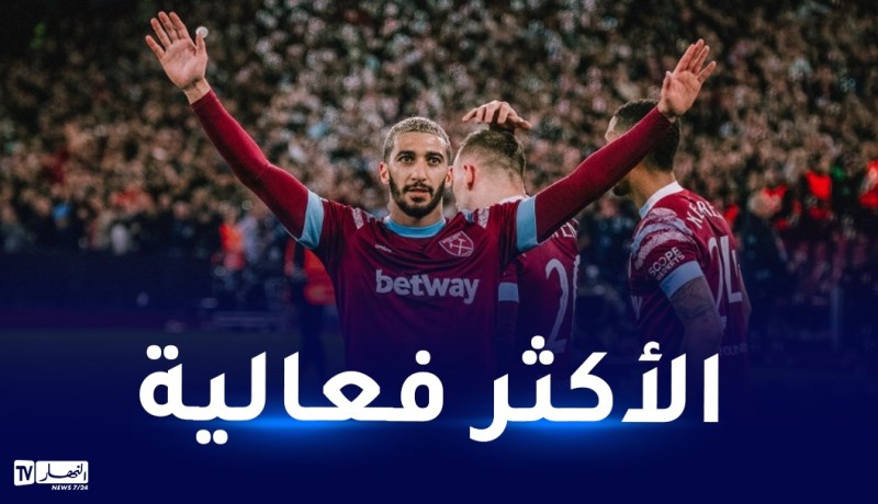 بن رحمة يعزز رصيد مساهماته التهديفية هذا الموسم