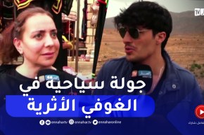جولة سياحية لمنطقة الغوفي الأثرية على هامش مهرجان إيمدغاسن