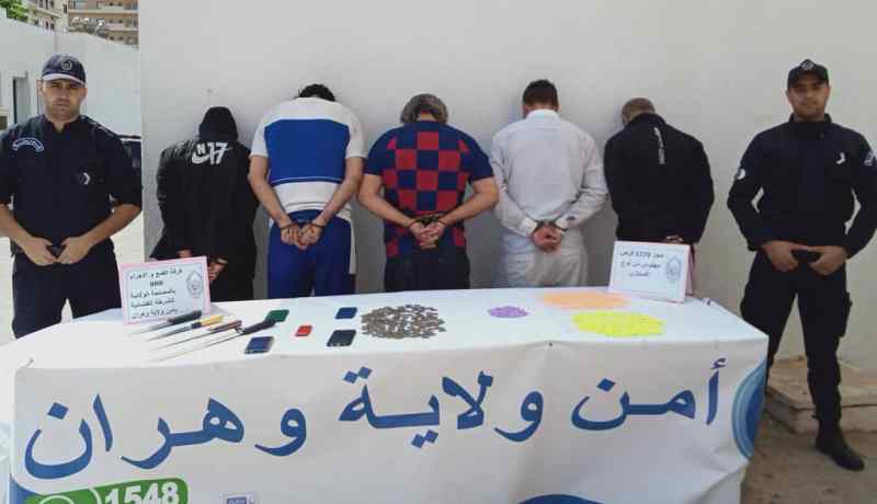 حجز 7375 قرص وتفكيك شبكات متاجرة بالمهلوسات في وهران