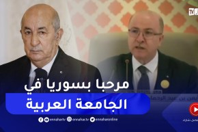 “رئيس الجمهورية” : نرحب عاليا باسترجاع سوريا لمقعدها في الجامعة العربية.