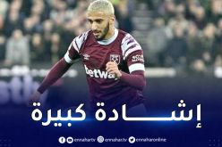 بن رحمة يقود ويست هام لفوز مثير وينال إشادة البريطانيين