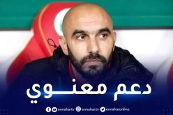 بالفيديو.. الركراكي يحل بملعب نيلسون مانديلا لمتابعة نهائي CAN u17