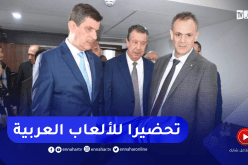 بالصور.. حماد يتفقد الهياكل المعنية باحتضان الألعاب العربية