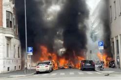 بالفيديو.. انفجار يهز عاصمة إيطاليا