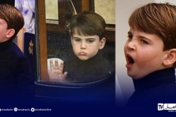 صور طريفة.. أصغر أمراء بريطانيا يصنع الحدث خلال تتويج جده